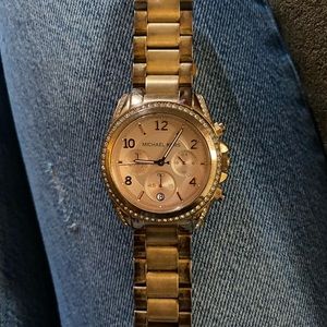 Rose gold Michael Kors Watch